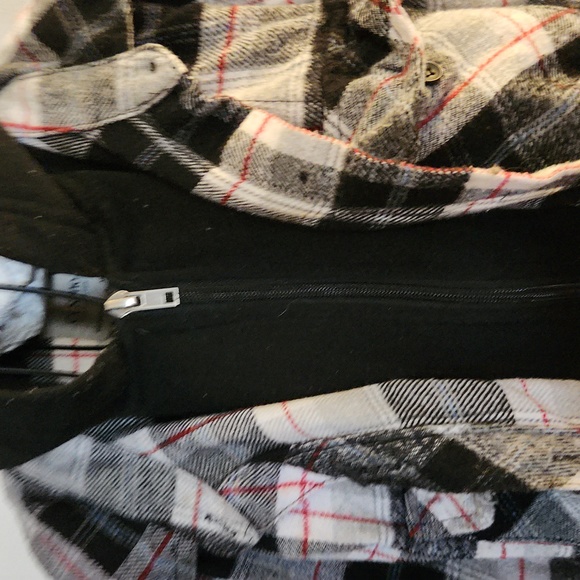 CiSono flanneled hoody size med women's - Picture 3 of 5